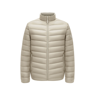 波司登羽绒服男秋季新品短款轻薄羽绒服男立领渐变青年外套