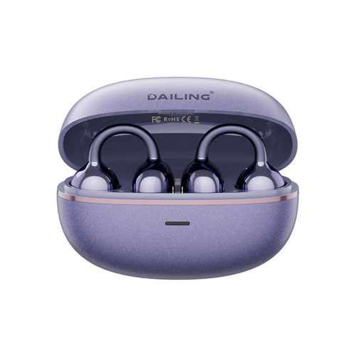 戴灵C6Pro耳夹式耳机无线蓝牙2025新款开放运动跑步专用超长续航