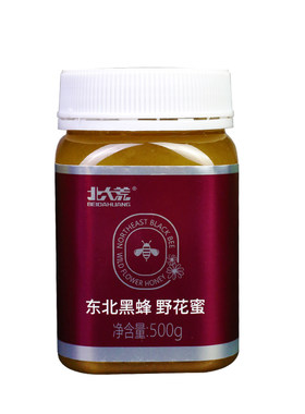 黑蜂北大荒东北饶河花蜜结晶蜜
