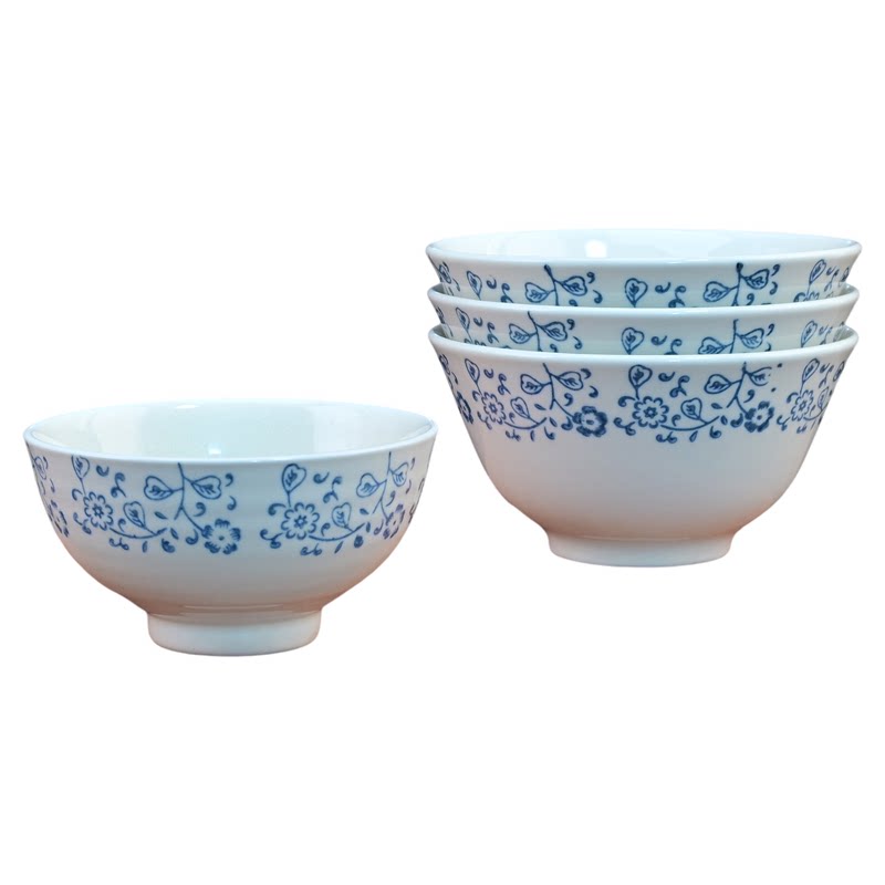 高温釉下彩陶瓷餐具花风成流蔓草