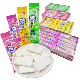 八大山人酸溜溜胶质糖整盒酸糖果苹果草莓葡萄香橙8090怀旧零食