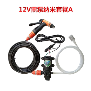 车载家用高压洗车12V 220V电动洗车器微小型水泵洗车机清洗水****