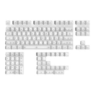 SOULCAT灵猫极简大字键帽PC顶面雾透白透原厂高度机械键盘磁轴