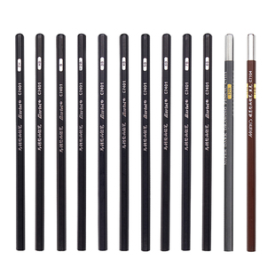 马利素描铅笔套装初学者速写笔美术生专用软中硬炭绘画铅笔4bhb2b