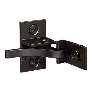 撞击锁扣防盗门自动落锁插销入户门拉手一体化门锁卧室门门栓卡扣