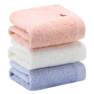 hayashi日本进口今治方巾儿童洗脸婴幼儿纯棉柔软全棉宝宝小毛巾