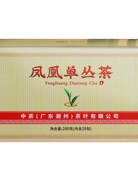 中茶凤凰单丛盒装一级200克