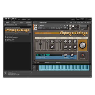 复古弦乐合成器Rhythmic Robot Audio Vintage Strings kontakt