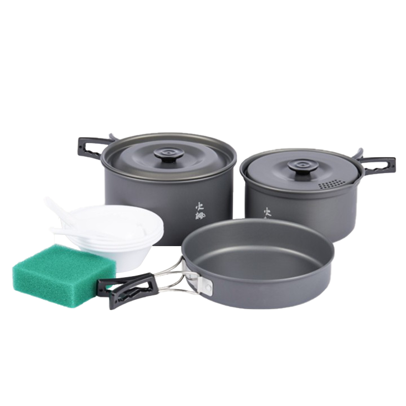 火枫佳宴套锅户外便携露营炊具