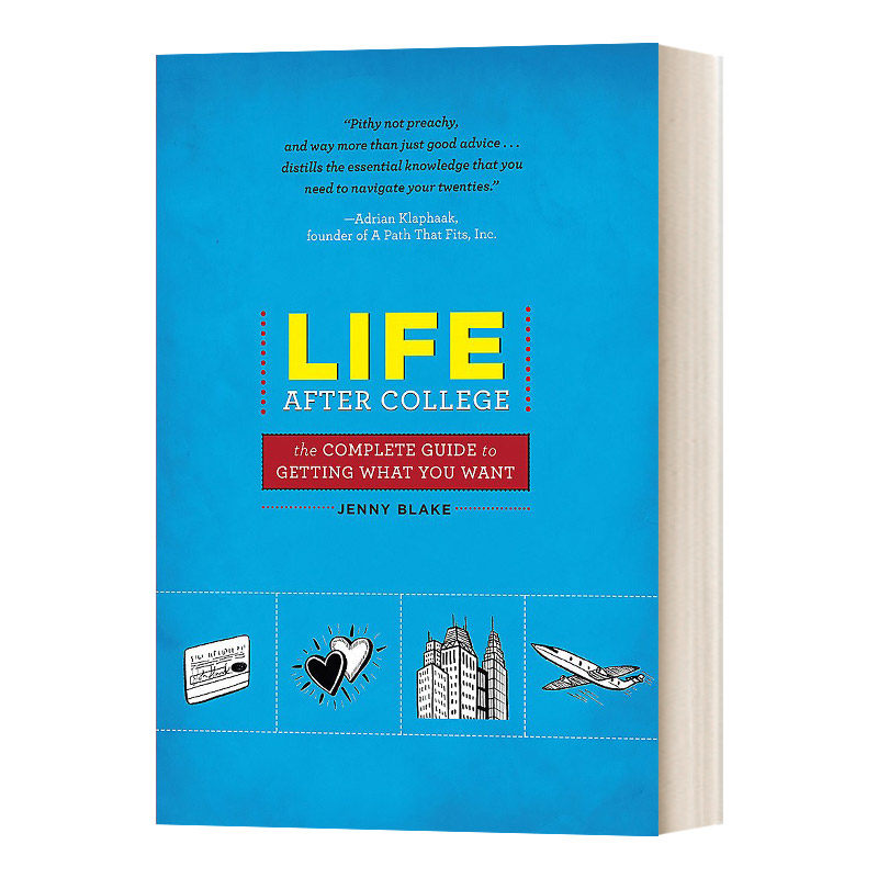英文原版 Life After College 去 过你想要的人生 Jenny Blake 詹妮布雷克 人生规划 实用建议 英文版 进口英语原版书籍