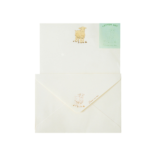 浪漫手写信封信纸套装高级感烫金生日贺卡手写信情侣送男女朋友