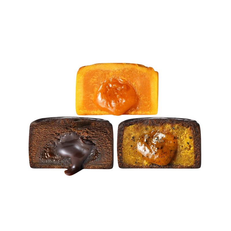 米戈尔流心奶黄月饼6饼独立装