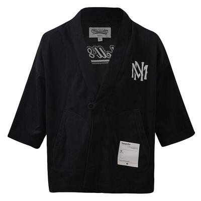 Mitchell&ness中性灯芯绒外套无帽外套MNQTAWTOKJ017-BLK