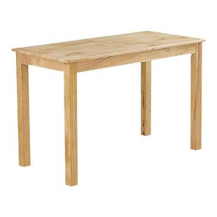 实木快餐桌大排档桌面馆小吃店早餐桌椅北美经济型简约家用长方形