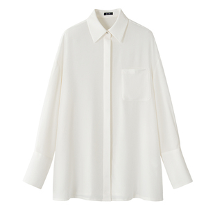 陈小满原创设计高端真丝泡泡袖衬衫女高级感2026春季新款气质上衣