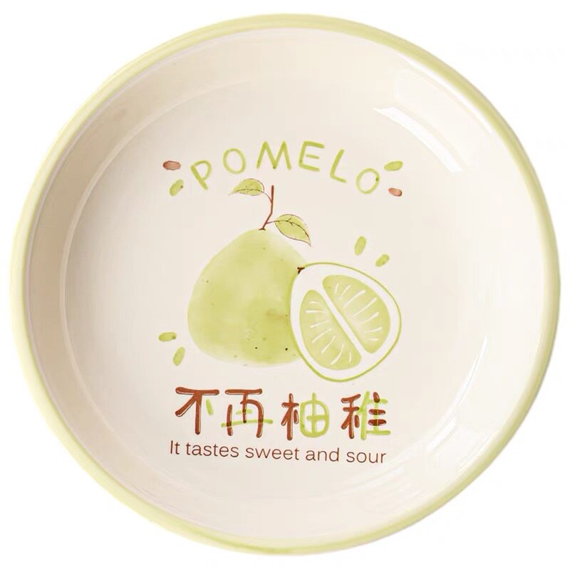 餐具创意8寸家用盘子美特隆釉下