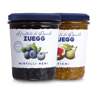 德国ZUEGG嘉丽蓝莓无花果果酱