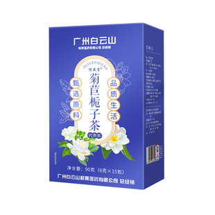 菊苣栀子茶酸尿高风痛专用茶溶石去结晶茯苓葛根正品特降效养生茶
