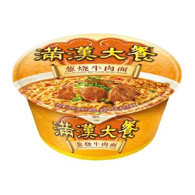统一葱烧牛肉面方便面