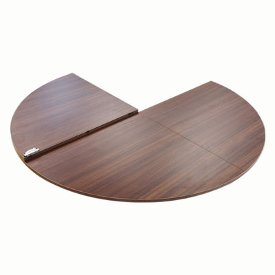 折叠桌面钢化玻璃转盘套餐圆形