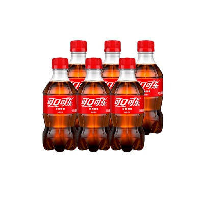 可口可乐小瓶装畅爽带劲