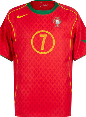 2004葡萄牙主场足球服菲戈球衣
