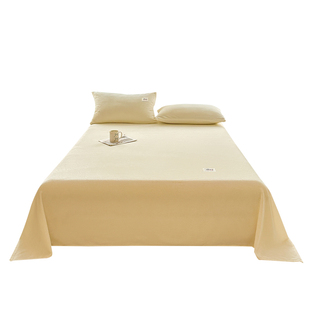 冬季牛奶绒床单加绒加厚保暖法兰珊瑚绒单人双人冬天毛绒被单单件