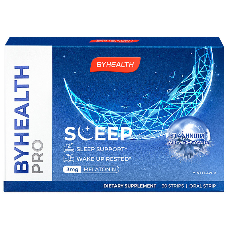BYHEALTH褪黑素闪睡片失眠神器