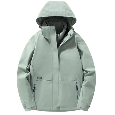 鸟家冲锋衣羽绒内胆男女滑雪服