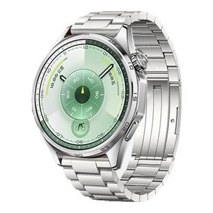 适用华为gt6手表带gt5pro金属钢带watch4pro智能手表gt5新款gt4男士gt3运动gt2女腕带watch5商务纯钛合金原装