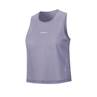 特步两千公里PRO丨背心女士夏季健身服新款2000公里跑步运动上衣