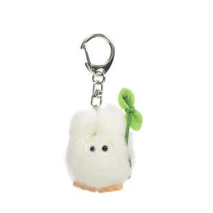 日本totoro宫崎骏正版荷叶小龙猫公仔玩偶毛绒包包挂件钥匙扣挂饰