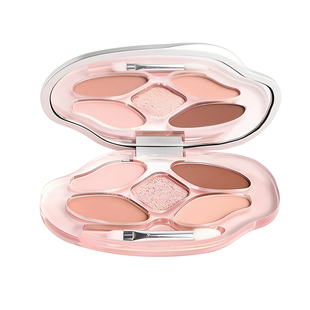 Keke Mood五色哑光眼影盘新手速妆自然立体多功能彩妆盘