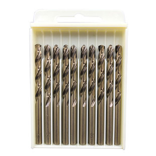 德纬麻花钻头304不锈钢专用高速钢m42高钴钻金属铁钢板钻孔1-13mm