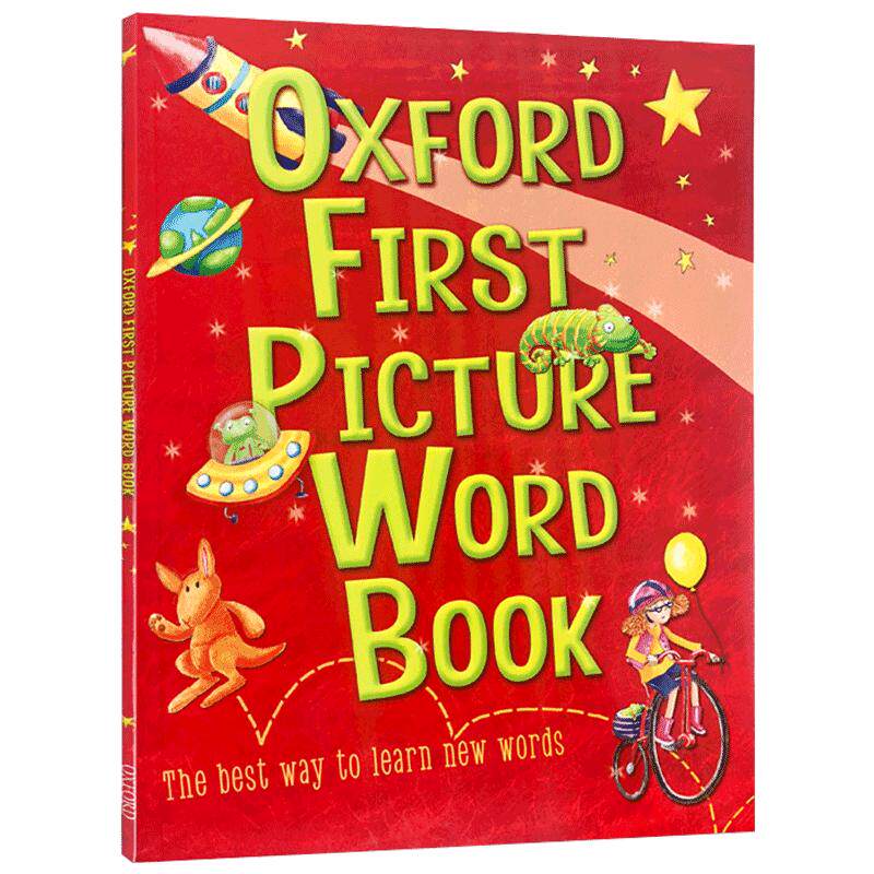 进口英文原版Oxford First Picture Word Book 牛津词典 低幼儿童启蒙早教益智认知英语单词图画书 平装大开绘本亲子学前读物2-6岁