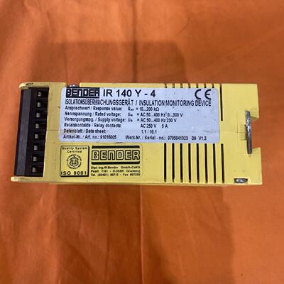 溢价-德国本德尔IR 140 Y-4绝缘监测仪，