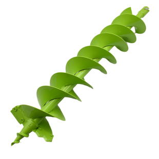 地钻钻头双叶合金大棚种植机挖土坑神器打洞机螺旋钻土机打桩破冰