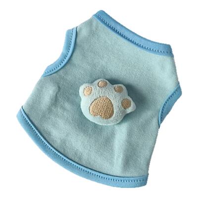 幼犬小狗狗衣服超小号不掉毛纯棉透气小背心夏季薄款幼猫可爱衣服