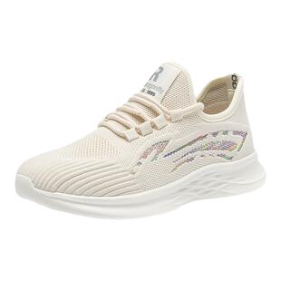 红蜻蜓女鞋夏季薄款透气网面鞋百搭厚底运动休闲鞋轻便减震跑步鞋