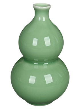 精品青瓷美人醉小花瓶葫芦花器