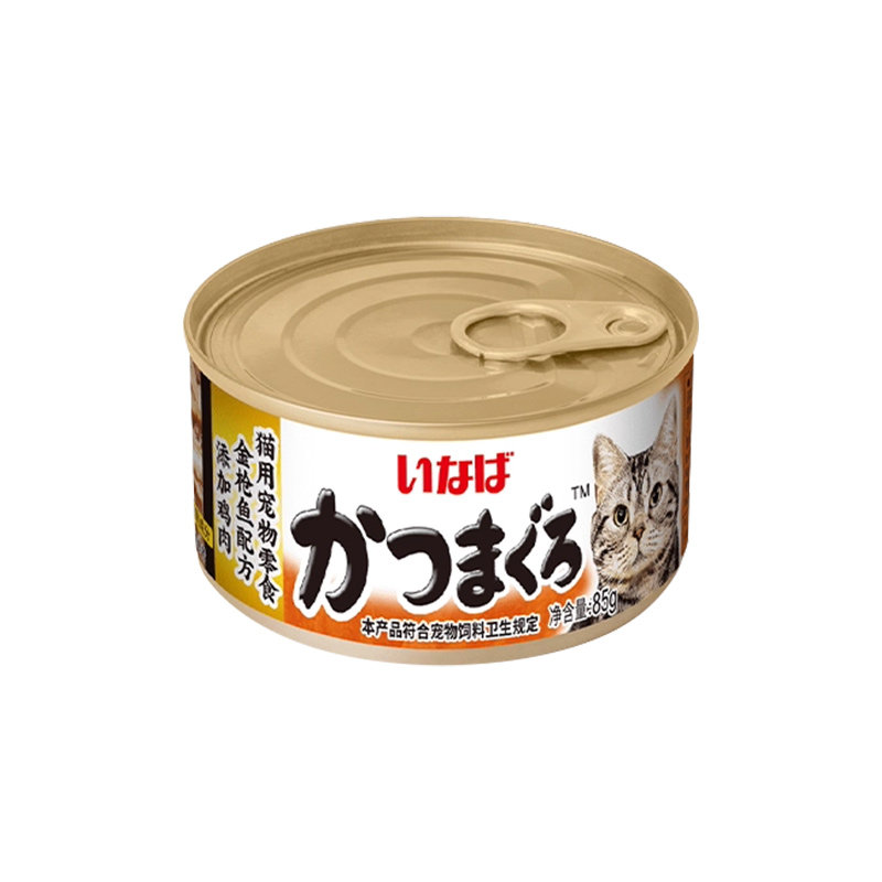 伊纳宝宠物零食罐头进口金枪鱼