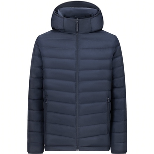 波司登女士秋季短款基础居家百搭潮流时尚连帽轻薄排骨羽绒服保暖