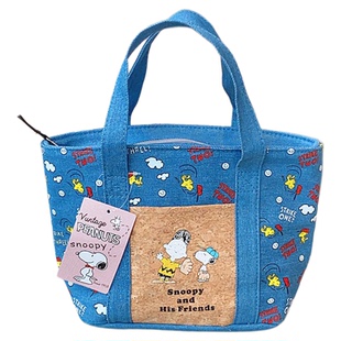 日系周边卡通狗狗可爱手提保温袋上班通勤便当包饭盒包学生午餐包