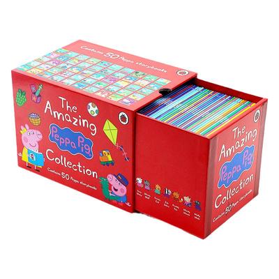 小猪佩奇英文绘本50册全套