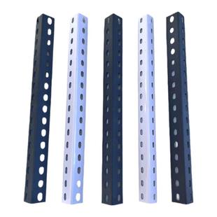 等边38*38黑色白色角铁支架带孔架子货架置物架多层角钢材料铁架