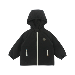 大耳象女童棉服连帽外套冬季新款宝儿3M雪丽棉夹棉保暖防寒上衣