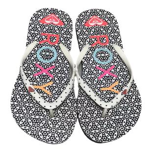 现货ROXY2025夏季限量款泡沫凉拖鞋日常外出海边度假女士人字拖