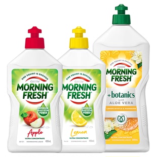 澳洲morning fresh晨新辰清果蔬碗碟清洗剂组合去农残家用洗洁精