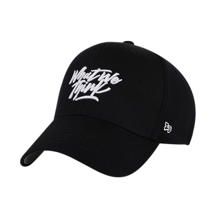 lackpard帽子男羊毛弹力全封口棒球帽秋冬季黑色硬顶加深鸭舌帽