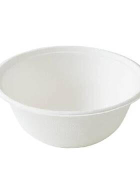 特美居加厚可微波甘蔗纸浆碗